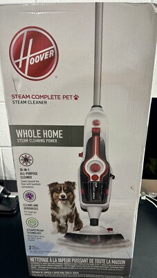 Hoover Steam Complete Pet Steam Mop Steam Cleaner WH21000 *NEW