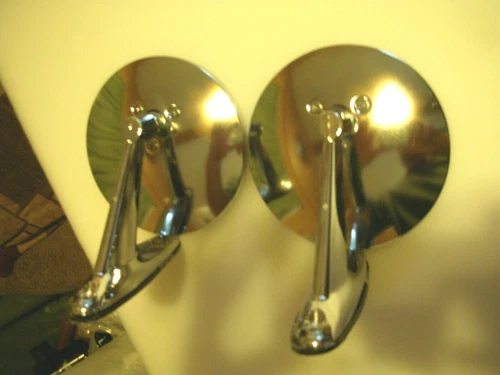 Olds pontiac Universal Heavy Duty Exterior Door Mount Rear View Mirror w/ Gasket