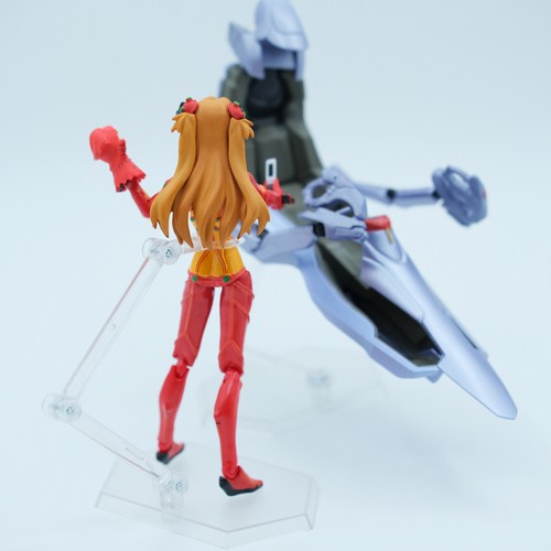 🔥figma Evangelion 2.0 Asuka Langley Test Plug Suit Ver. Figure #084 Max Factory - Picture 7 of 12