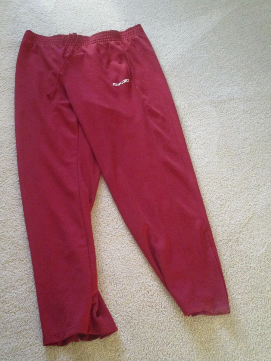 Reebok classic sweatpants red Clearance