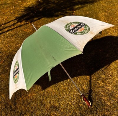 heineken patio umbrella for sale 7.5FT/9FT/10FT Custom Outdoor Market Table Heineken Continues Brand Exposure with