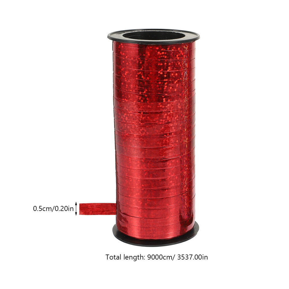 3 Rolls Balloon String Plastic Party Ribbon Party Ribbons Roll Ribbon