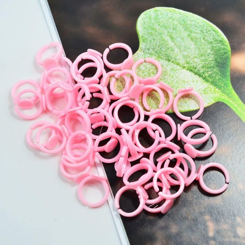 50pcs Handmade Rings Setting Base Cute Cabochon Beads Finger Rings Blanks - Picture 5 of 8