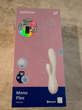 Satisfyer Mono Flex Rechargeable Silicone Rabbit Vibrator