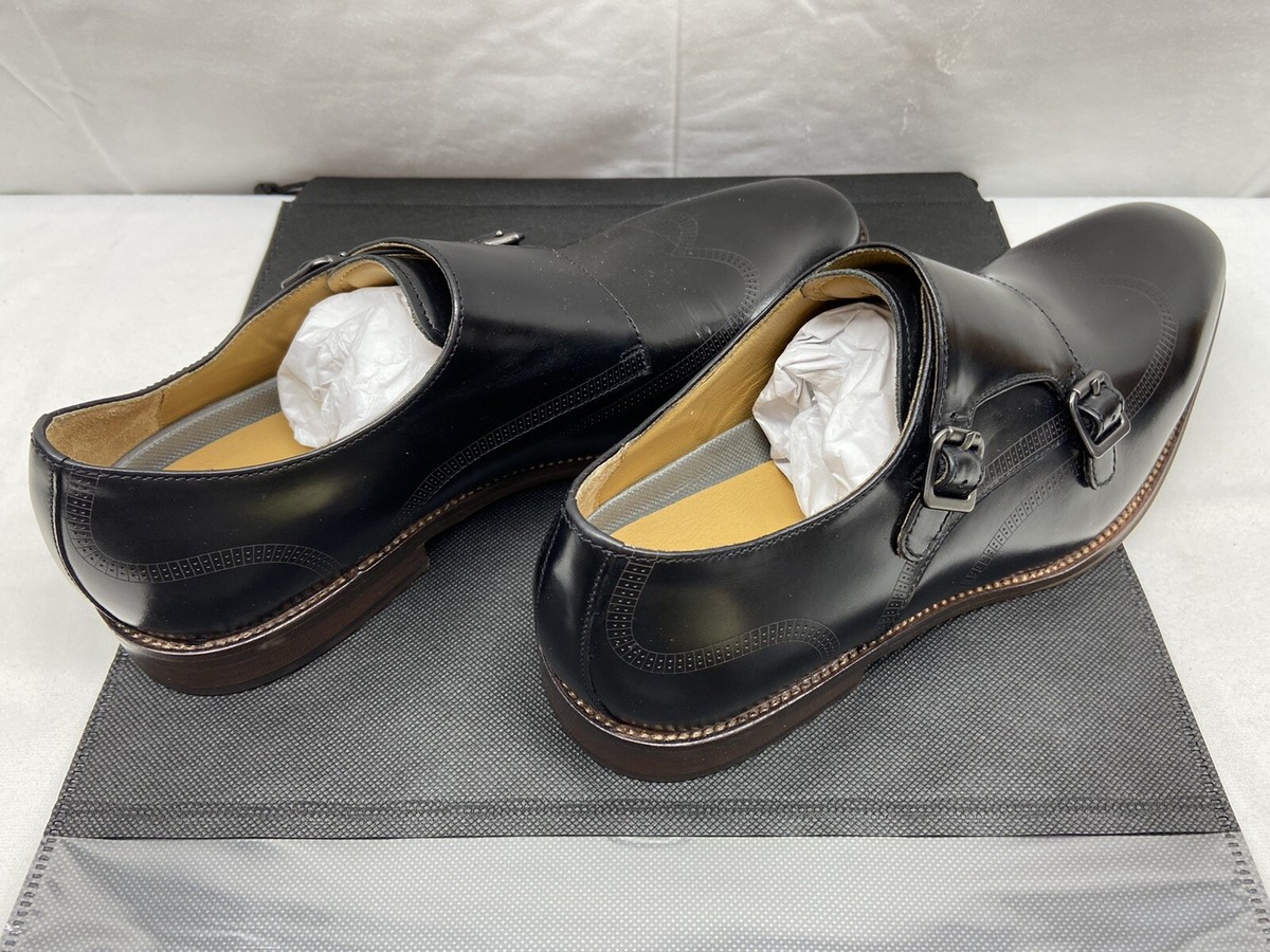 COMOTEK Italian Mens Dress Shoe, Full Grain Leather, Double 