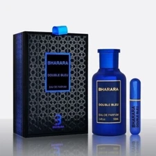 Bharara Double Bleu Pour Homme By Bharara 3.4/3.3 oz Edp Spray For Men NEW
