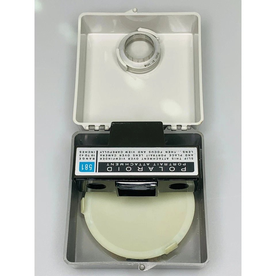 Kit Primer Plano Polaroid Vintage Nº 581 para cámaras Color Pack Foto 2 de 4