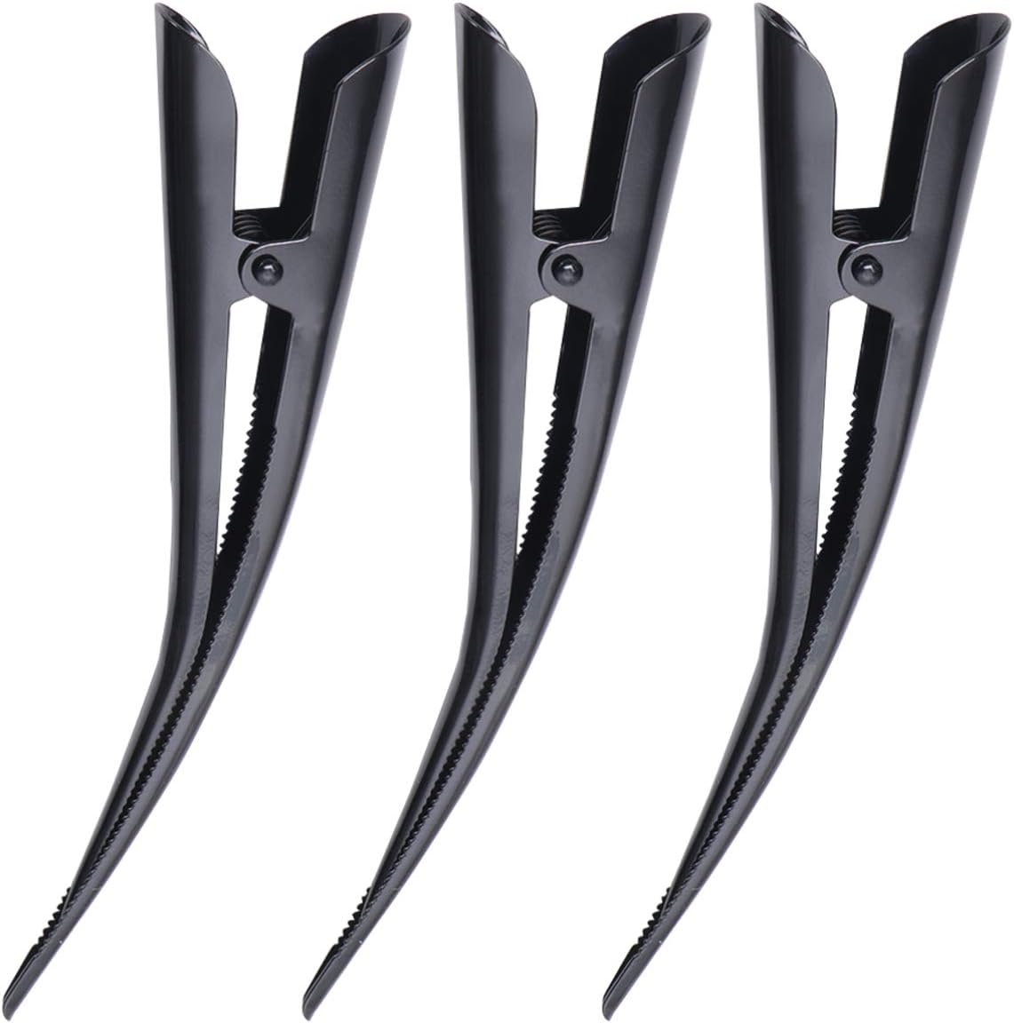 Uonlytech 3PCS Alligator Hair Clips, Metal Duckbill Hair Clips for