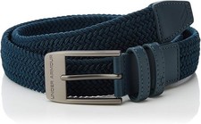 UNDER ARMOUR MEN'S BRAIDED BELT 2.0 SIZE 32, TANDEM TEAL NEW