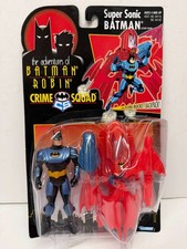 Vintage Adventures of Batman and Robin Crime Squad  Super Sonic Batman   Kenner