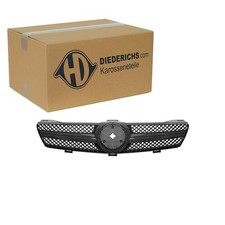 DIEDERICHS TUNING KÜHLERGRILL SCHWARZ GLÄNZEND passend für MERCEDES CLS SL-OPTIK