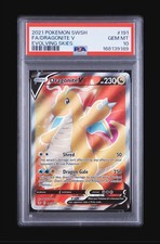 Dragonite V (Full Art) 191/203 SWSH07: 2024 Pokemon Evolving Skies Holo PSA 10 on eBay