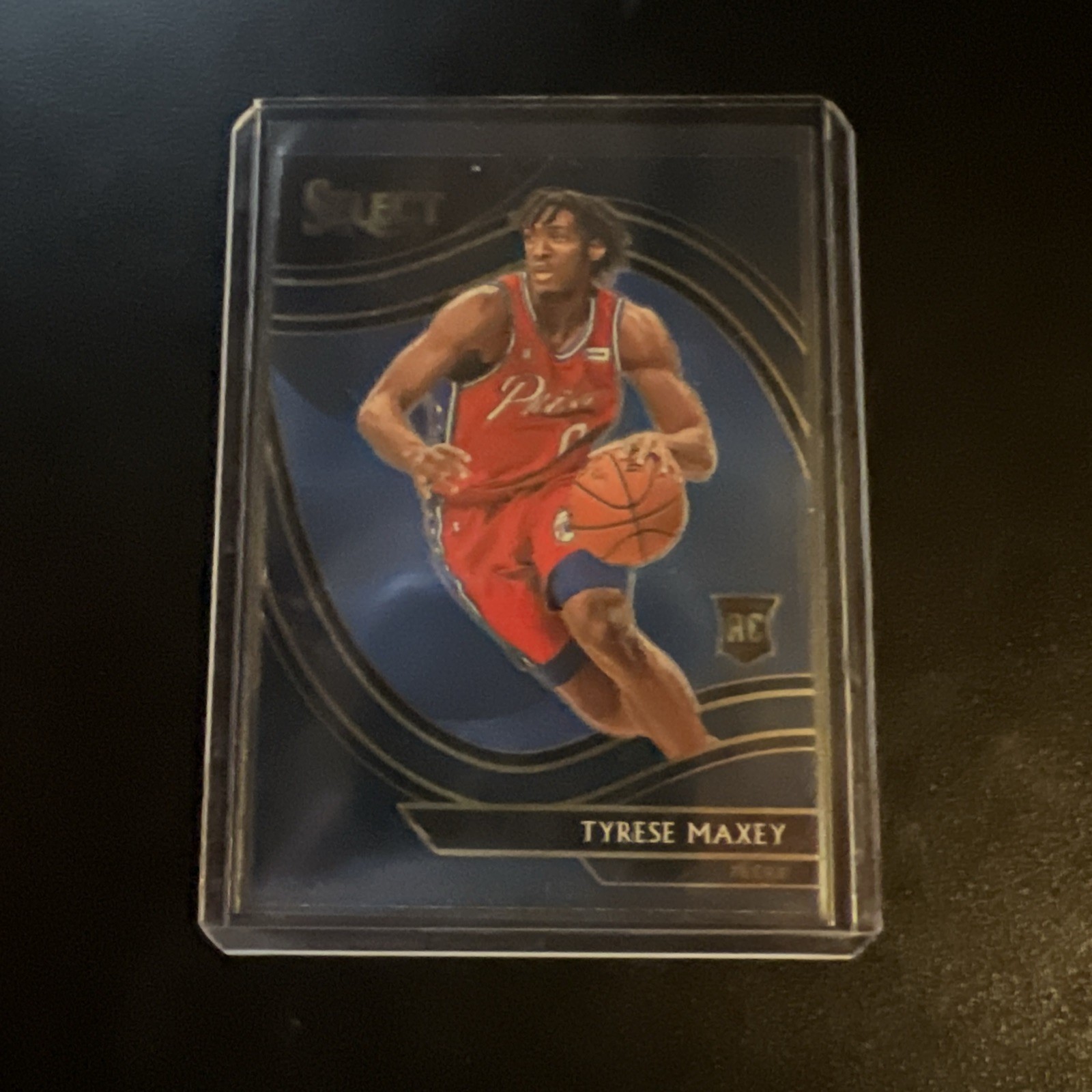 2020-21 Panini Select Courtside #280 Tyrese Maxey RC Philadelphia 76ers