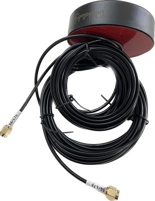 CompuPort 5G LTE MIMO Puck Antenna, Vandal Resistance, Dual-Diversity Black 