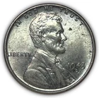 1943-D Lincoln Wheat Steel Cent Uncirculated UNC Coin #27423