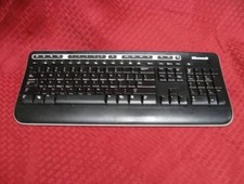 Microsoft Wireless Keyboard 1000 Model 1356 Without USB receiver As Is