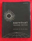 Vintage USAF Survival Training Manual 1956 AF Manual 64 3