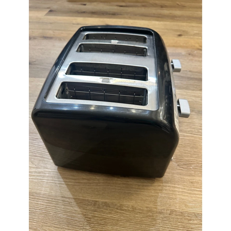 TOSTADORA KENMORE ACERO INOXIDABLE 4 REBANADAS CONTROLES DOBLES RANURAS EXTRA ANCHAS Foto 4 de 4