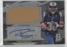 2015 Spectra Radiant Rookie Signatures 42/49 Todd Gurley II Patch Auto 4at