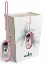 Glowco CalmCarry Sleep Aid Device Handheld Microcurrent Relaxation Pink