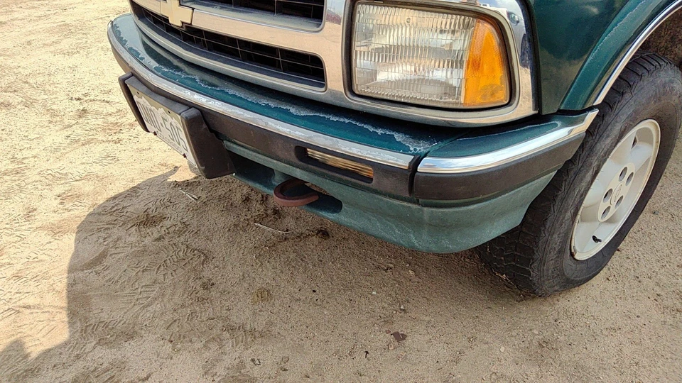 Conjunto de cubierta de parachoques delantero S10 Blazer 1995 1996 1997 OEM verde 15647597 Foto 2 de 4