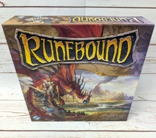 Runebound 3rd Edition Board Game Fantasy Flight Games Complete Sun Fading on Box