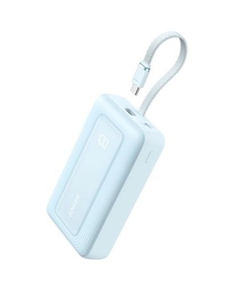ANKER ZOLO PORTABLE CHARGER 10,000MAH 30W POWER BANK A1688 - BLUE