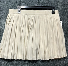 Calia Court High-Rise Skort Women's Large Khaki Sand R1