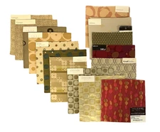 Upholstery Fabric Swatches Various Brands Sizes Geometric Crafts Dollhouse Retro