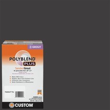 Custom Building Products Polyblend Plus Indoor/Outdoor Charcoal Sanded Grout 7lb