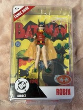 MCFARLANE DC DIRECT DICK GRAYSON ROBIN BATMAN 1 PAGE PUNCHERS RED PLATINUM