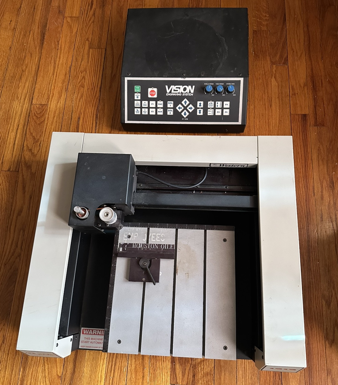 For Parts PHOENIX 1212 ENGRAVER BY VISION ENGRAVING ROUTING