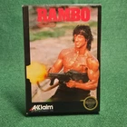 Rambo-  1988- Nintendo Entertainment System Game by Acclaim- Excellent