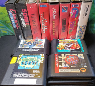 Sega Genesis Games YOU PICK Selection All Authentic & Tested
