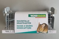 Windhager Mausefalle Drahtkasten 15 X 7 X 5 Cm Lebendfalle Wiederverwendbar