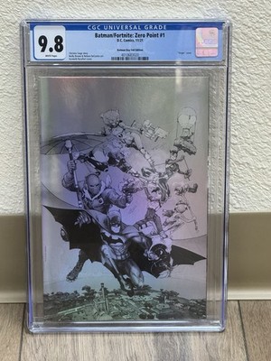 DC Batman/Fortnite: Zero Point #1 Batman Day Foil Edition 2021 CGC 9.8