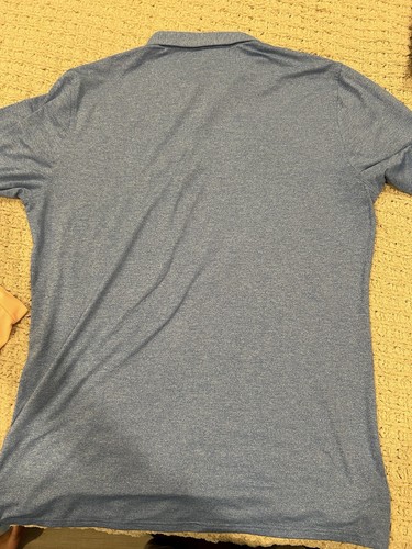 Holderness & Bourne Men's Polo Shirt L Blue Knit Riverton Country Club  - Afbeelding 3 van 3