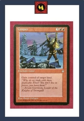 ''Conquer'' - Magic The Gathering Karte - Ice Age