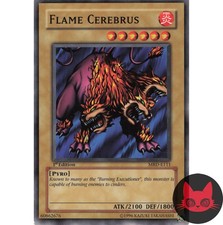 Yugioh Flame Cerebrus MRD-E111 Common 1st Edition NM