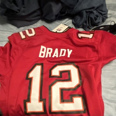 Nike NFL Tampa Bay Buccaneers Tom Brady #12 Red Men's Jersey Size M