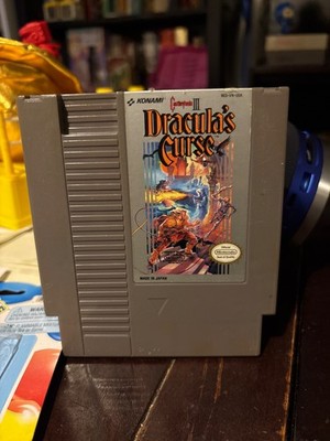 Castlevania III: Dracula's Curse (Nintendo NES, 1990) Cart Only! Tested Authenic
