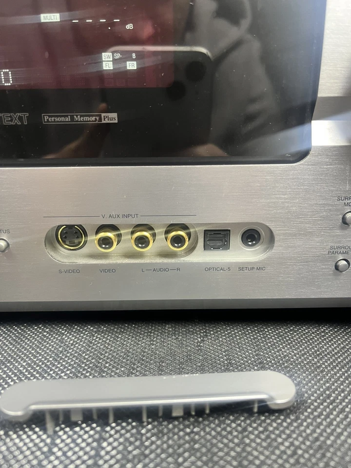 Denon AVR-2805 7.1 AV Receiver Tested Working w/ Remote, Antennas & DM-S305 Mic - Image 4 of 4