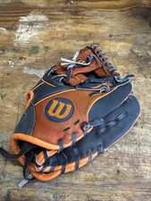 Wilson Leather Tball Little League Baseball Glove 10 3/4? Broken In Play Ready