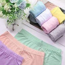 BRIGHT COLOR - BOYIEE 8 PACK GIRLS TODDLERS DANCE SHORTS BIKE SHORTS FOR DANCE