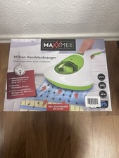 MAXXMEE Milben-Handstaubsauger Milben Sauger UV-C Licht 300W weiß/limegreen 190
