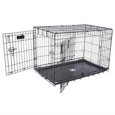 Products Two Door Provalue Wire Dog Crate, 42 Inch, For Pets 70-90 lbs, With ...