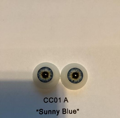 24 mm CC01-A  Pabol  Sunny Blue ''Bree''