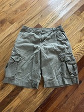 Polo Ralph Lauren Cargo Shorts Green Boys Size 20x11 Utility Field Gorp Core