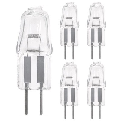 Modee G4 Halogen Stecklampe 10W 130lm Warmweiß 12V Dimmbar 5 Stück