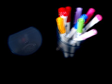 The Creative Memories Collection Journaling Mate Case Full of Fine Tip pens